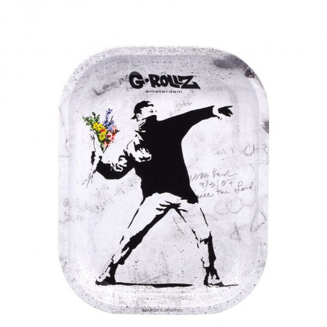 Tacka Banksy's Flower Thrower Alt 14x18cm