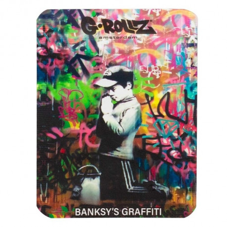 Woreczek strunowy Banksy's Church of Graffiti 65x85mm