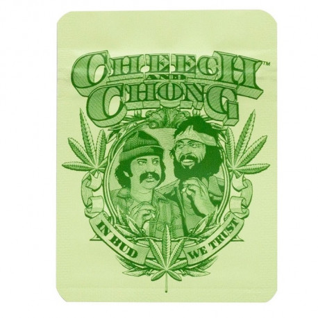 Woreczek strunowy Cheech & Chong Badge 65x85mm