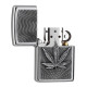 Zippo Hemp Leaf Emblem