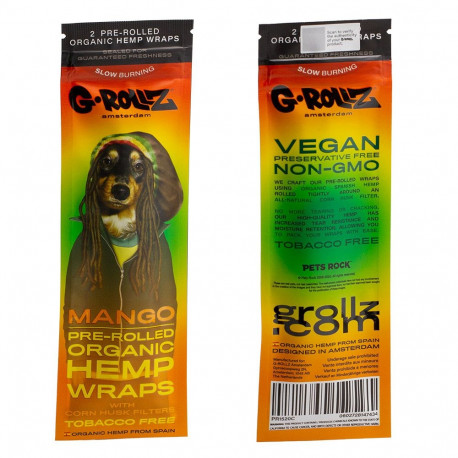 Bibułki G-Rollz Reggae 2 x Prerolled Mango